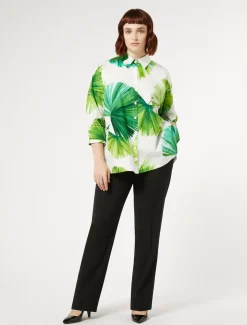 Hose aus Wollsatinkrepp