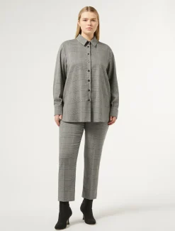 Hose mit Glencheck-Karo