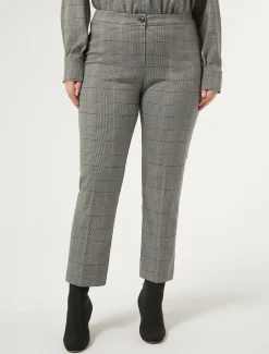 Hose mit Glencheck-Karo