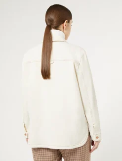 Jacke aus Baumwollbull