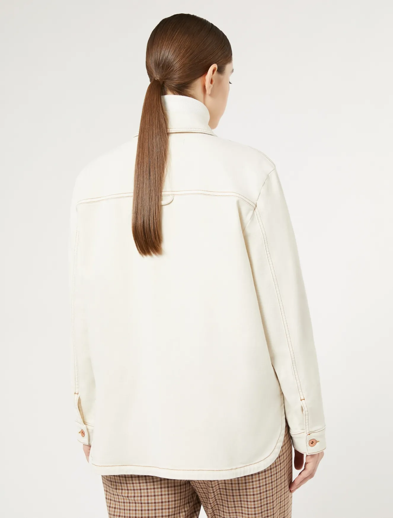 Jacke aus Baumwollbull