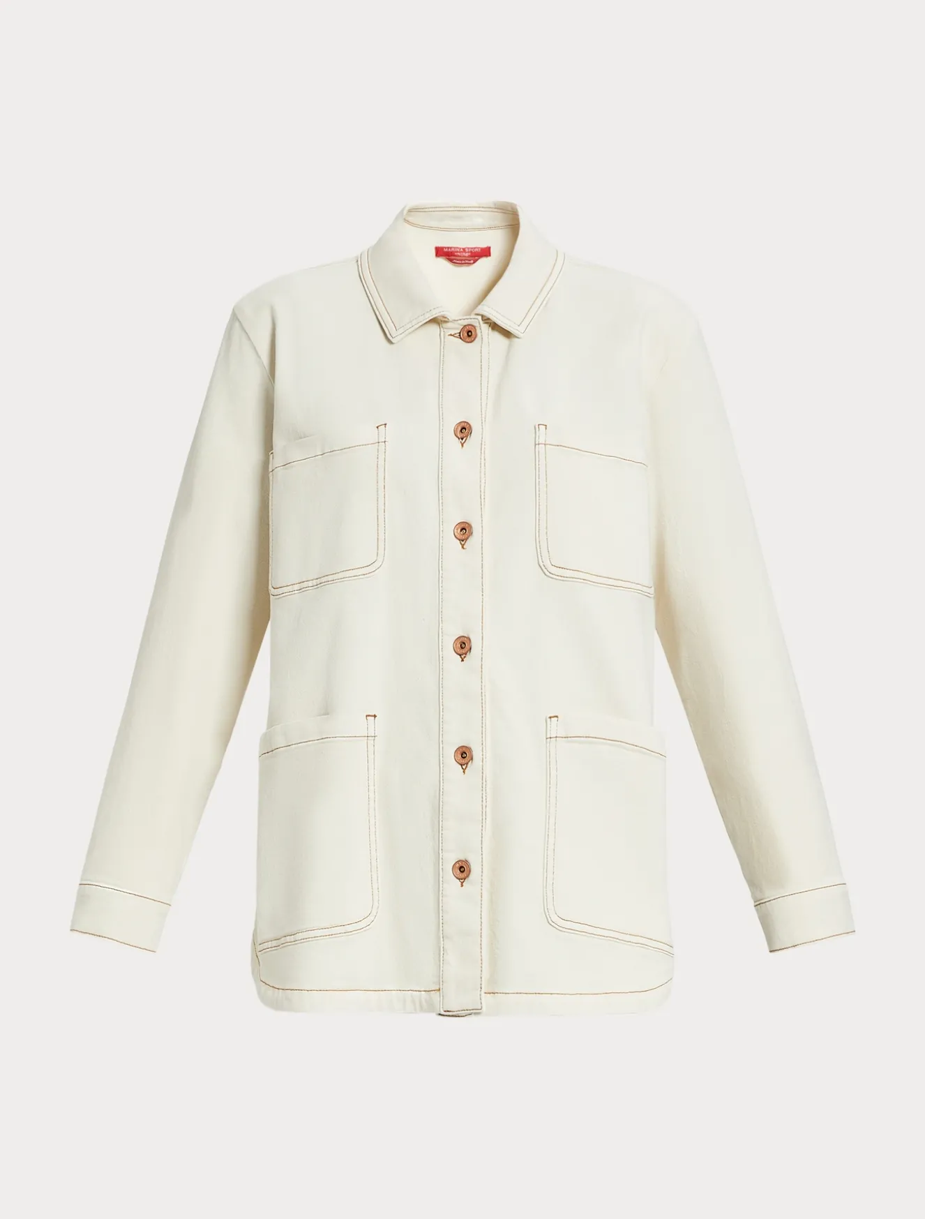 Jacke aus Baumwollbull