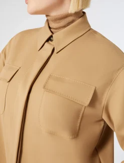 Jacke aus Baumwollmisch-Canvas