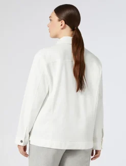 Jacke aus Baumwollstretch-Bull