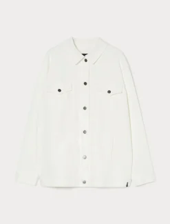 Jacke aus Baumwollstretch-Bull