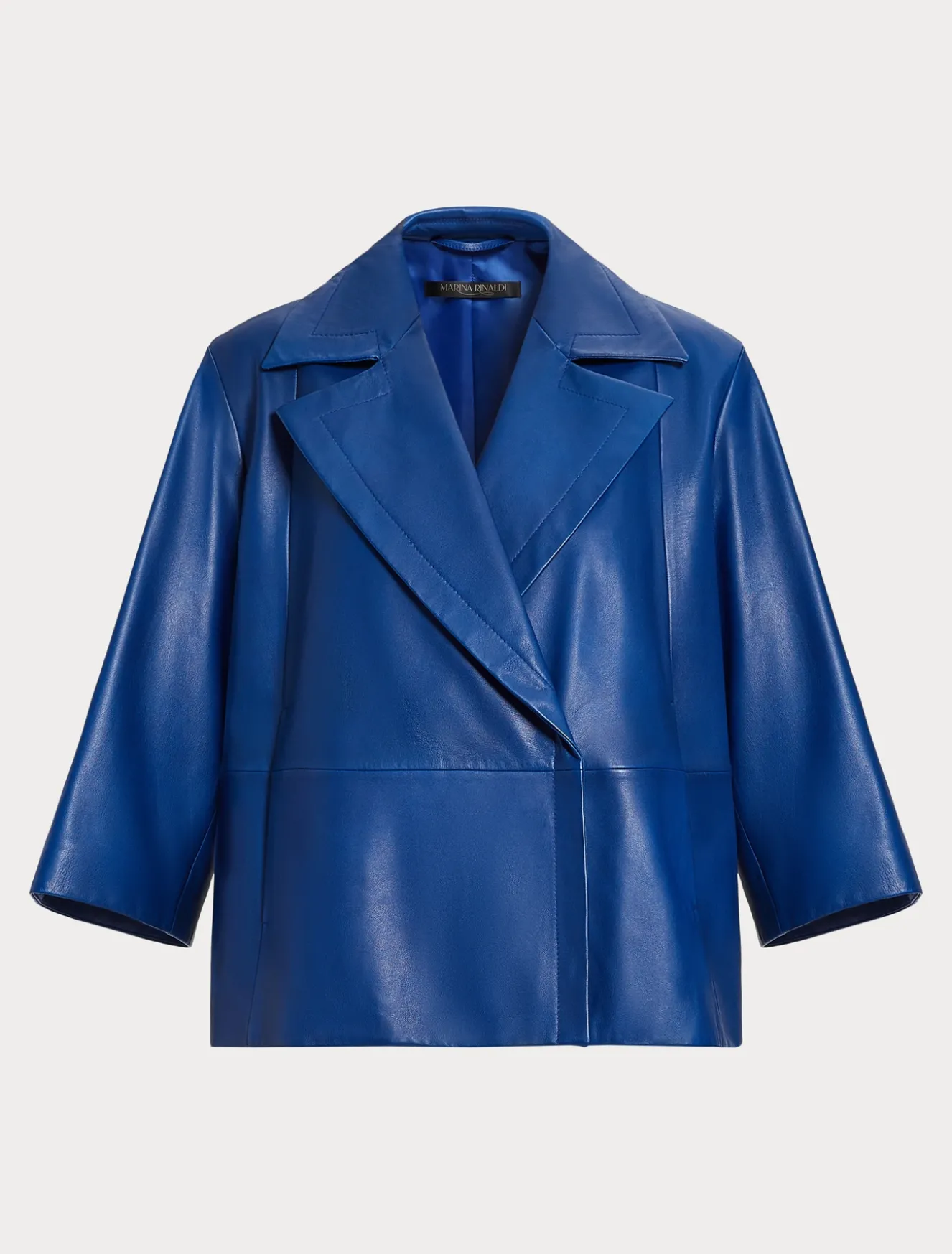 Jacke aus glänzendem Nappaleder