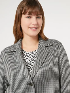 Jacke aus Jacquard-Jersey