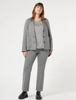 Jacke aus Jacquard-Jersey