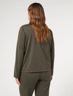 Jacke aus Jacquard-Jersey