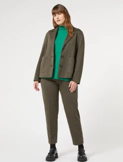 Jacke aus Jacquard-Jersey