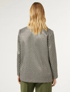 Jacke aus Lurex Jacquard