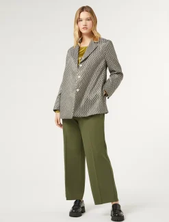 Jacke aus Lurex Jacquard