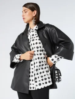 Jacke aus Nappaleder