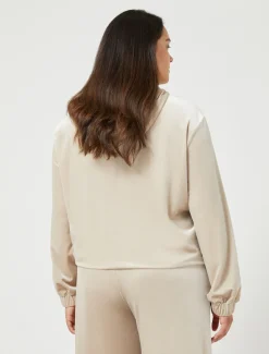 Jacke aus Stretch-Chenille