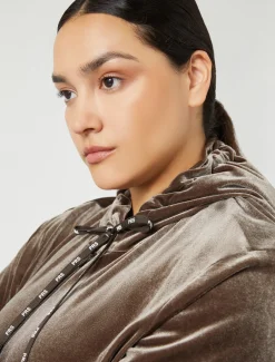 Jacke aus Stretch-Chenille