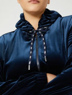 Jacke aus Stretch-Chenille