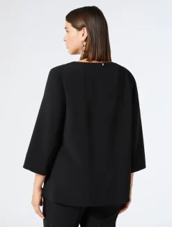 Jacke aus Triacetat-Cady