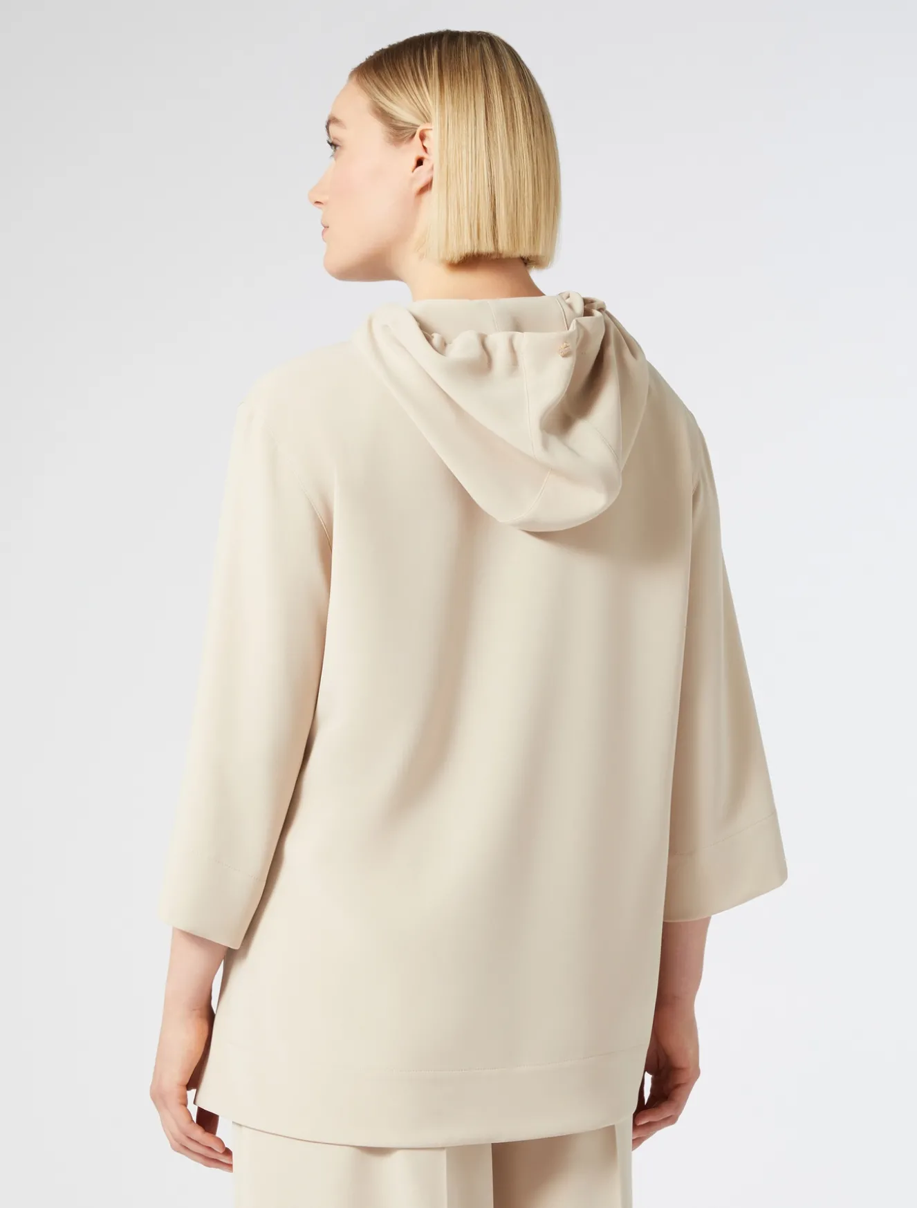 Jacke aus Triacetat-Cady