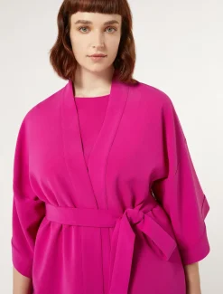 Jacke aus Triacetat-Cady