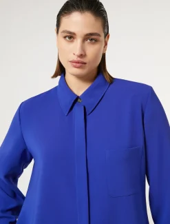 Jacke aus Triacetat-Cady