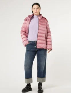 Jacke aus wasserabweisendem Nylon-Canvas