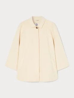 Jacke aus Woll-Kaschmir-Doppelgewebe