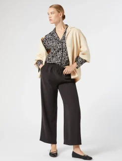 Jacke aus Woll-Kaschmir-Doppelgewebe