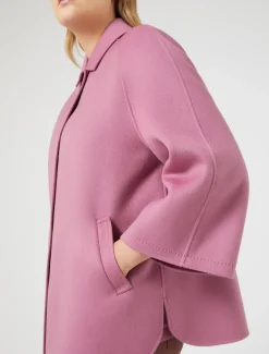 Jacke aus Woll-Kaschmir-Doppelgewebe