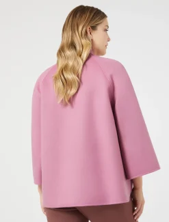 Jacke aus Woll-Kaschmir-Doppelgewebe