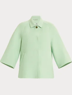 Jacke aus Woll-Kaschmir-Doppelgewebe