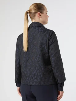 Jacquard-Jacke