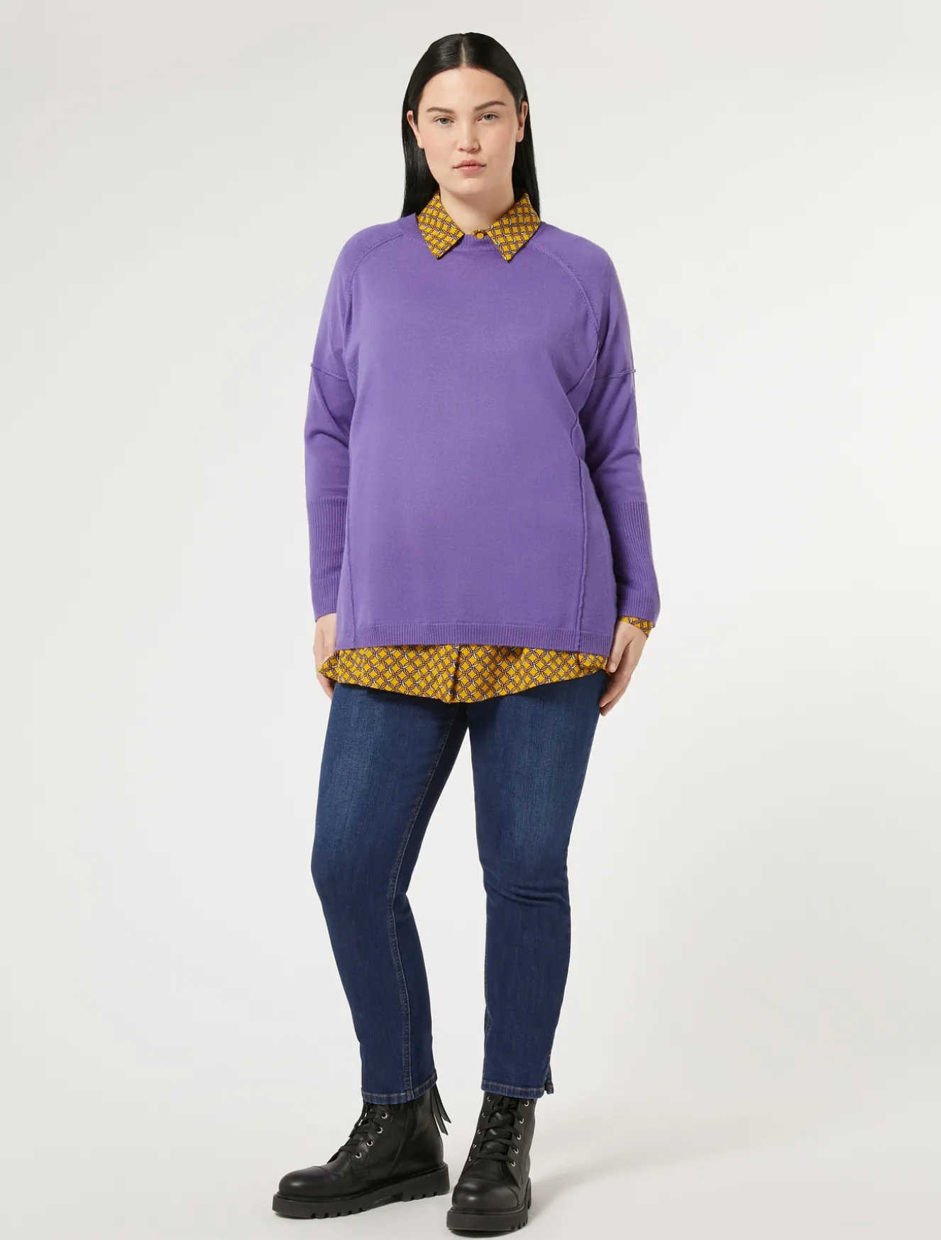 Jeans aus Denim-Twill