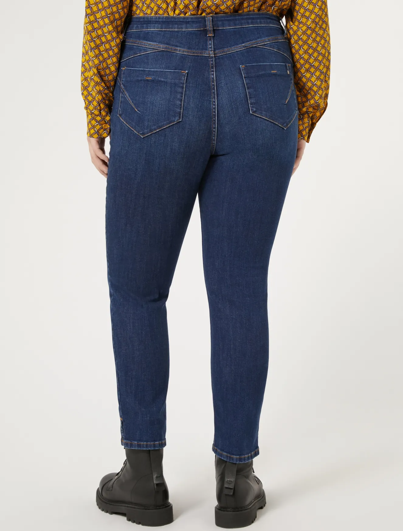 Jeans aus Denim-Twill