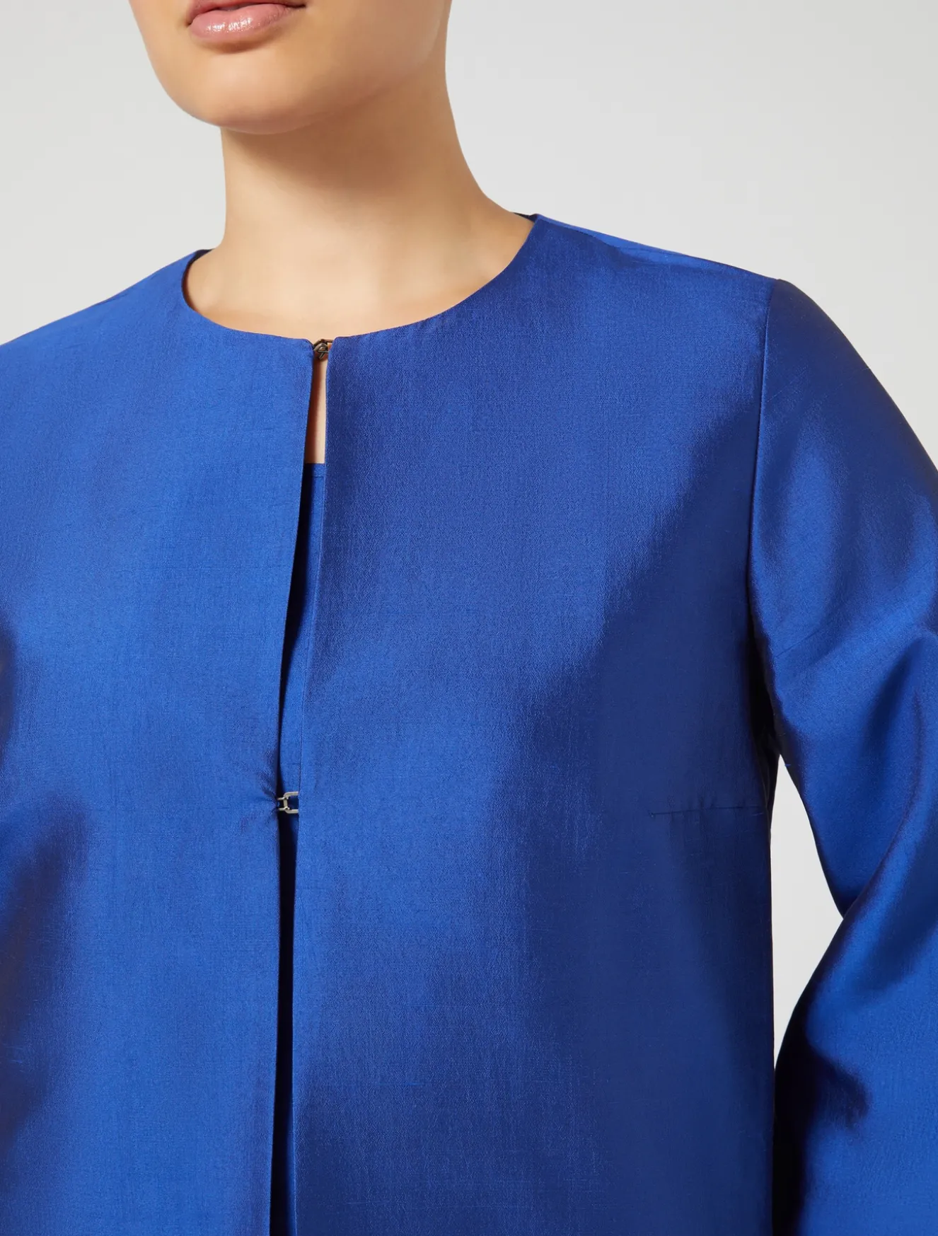 Kasack aus Shantung-Seide