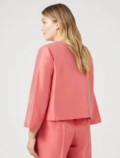 Kasack aus Shantung-Seide