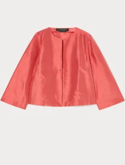 Kasack aus Shantung-Seide