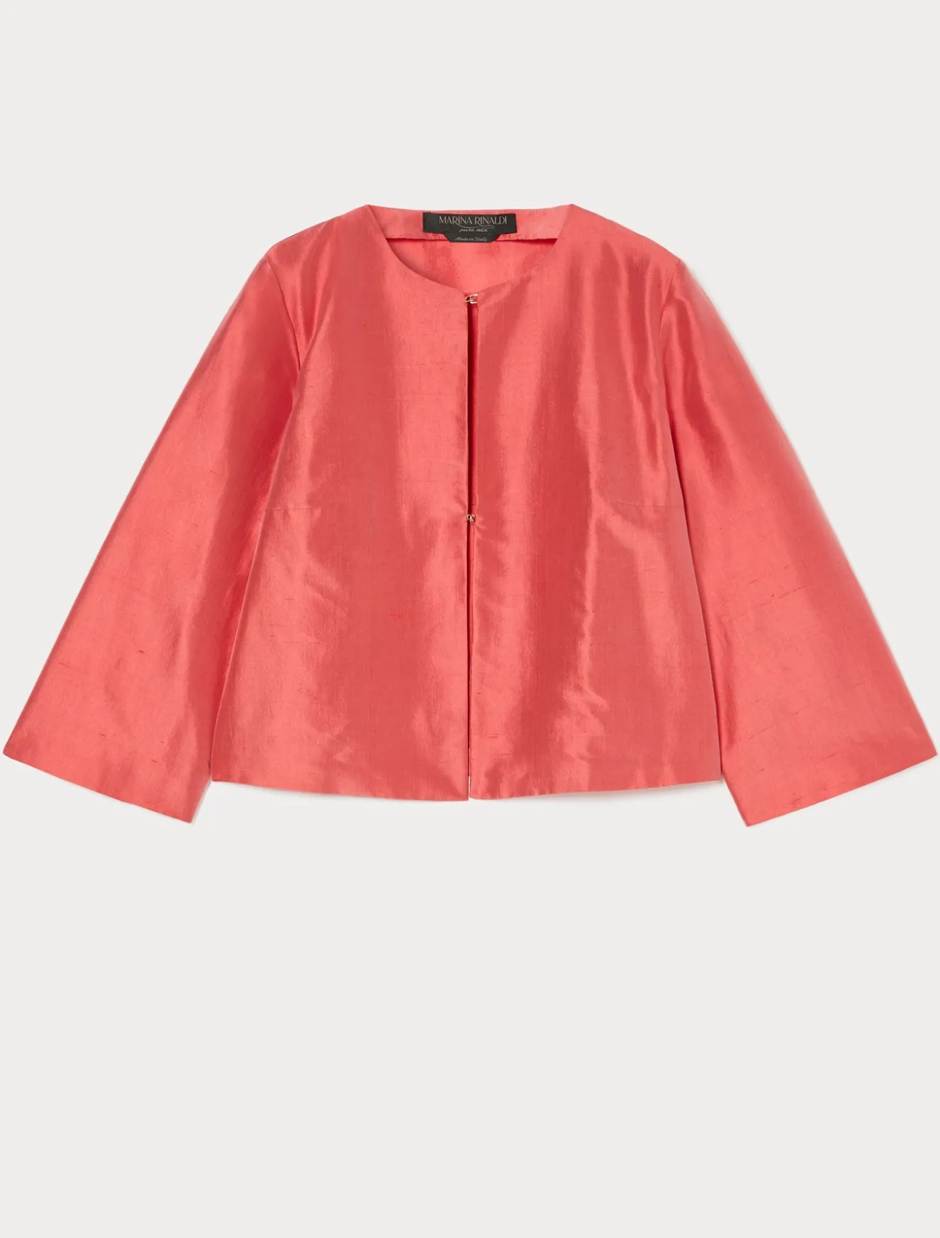 Kasack aus Shantung-Seide