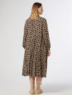 Kleid aus bedrucktem Jersey