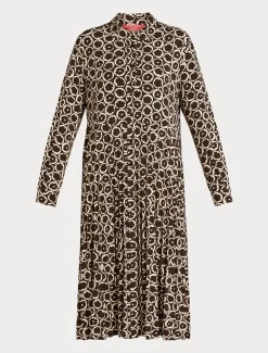 Kleid aus bedrucktem Jersey