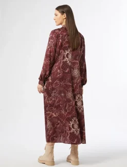 Kleid aus bedrucktem Twill