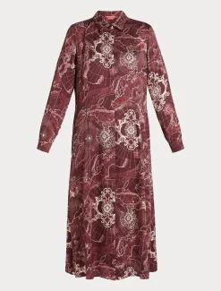 Kleid aus bedrucktem Twill