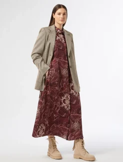 Kleid aus bedrucktem Twill