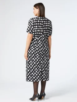 Kleid aus Crêpe-de-Chine-Seide