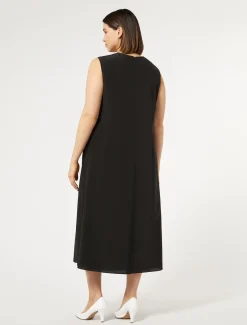 Kleid aus Crêpe-de-Chine-Seide