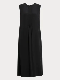 Kleid aus Crêpe-de-Chine-Seide