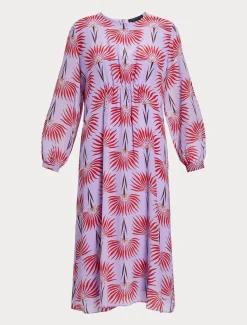 Kleid aus Crêpe-de-Chine-Seide