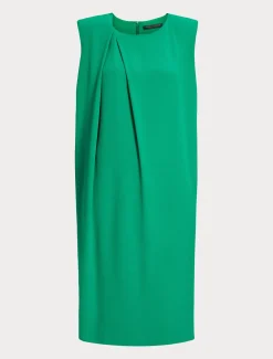 Kleid aus Envers-Satin-Crêpe