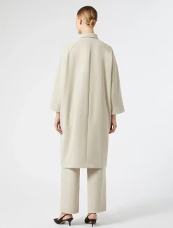 Kleid aus Envers-Satin-Crêpe