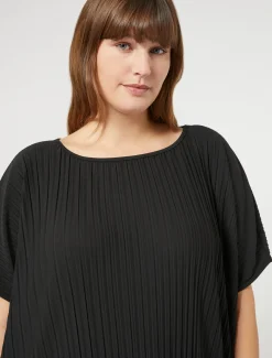 Kleid aus Plissee-Jersey