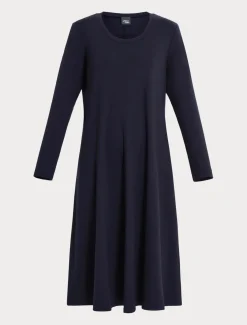 Kleid aus Punto Milano Jersey